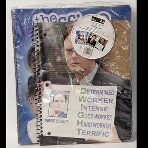 NBC The Office Binder Bundle (Binder, Folder, Notebook) , NEW Stationery Bundle